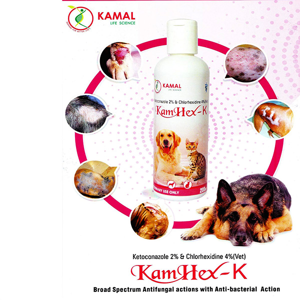 Kamhex - K 2% Shampoo 200ml