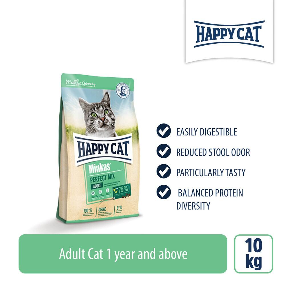 Happy Cat Adult Minkas Perfect Mix 10Kg