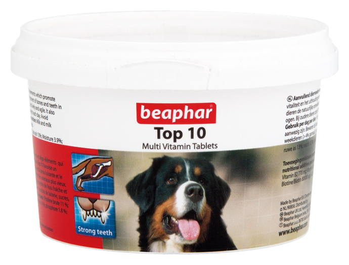 Beaphar Top 10 Multi Vit Tab H 750tabs