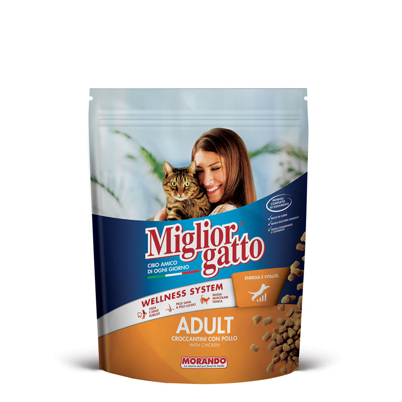 Miglior Gatto Adult Kibble With Chicken 400g