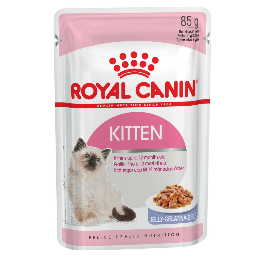 Royal Canin Kitten Chicken In Jelly Pouch 85g