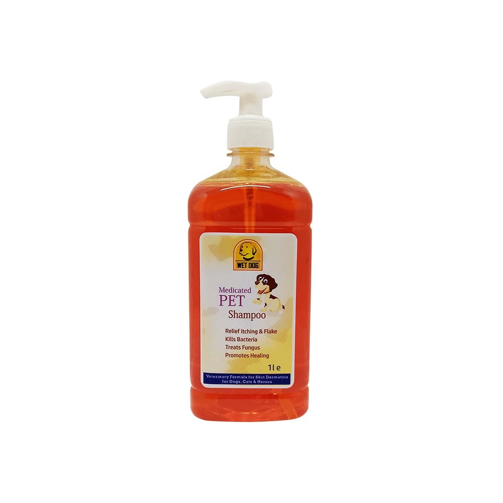 Wet Dog Medicated Pet Shampoo 1L