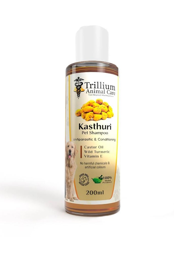 Trillium Kasthuri Pet Shampoo 200ml