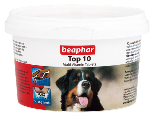 Beaphar Top 10 Multi Vit Tab H 750tabs