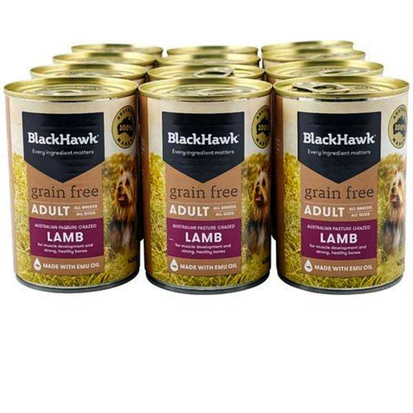 Blackhawk Adult Grain Free Lamb  400g