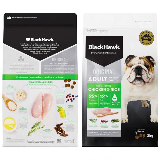 Blackhawk Adult Chicken & Rice 03kg