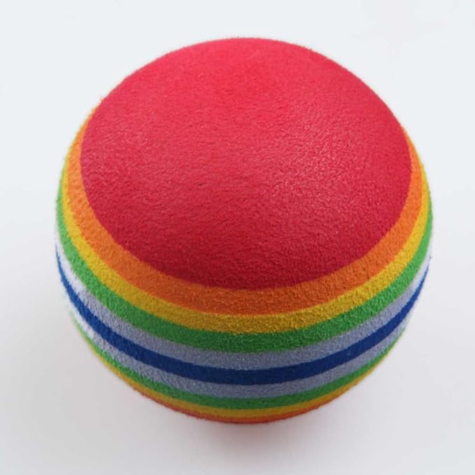 Toy Ball Rainbow Colors 4 Pcs