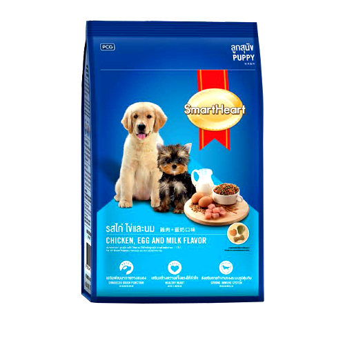 Smart heart Puppy Chicken, egg & milk 500g