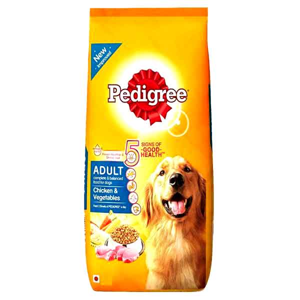 Pedigree adult chicken & veg 10Kg