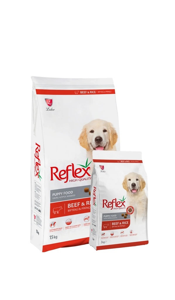 Reflex Puppy Beef 15Kg