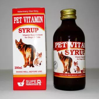 Pet vitamin syrup 200ml