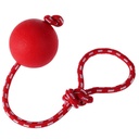 Toy ball rubber with leash 5cm - S