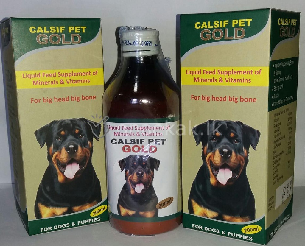 Calsif Pet Gold supplement 200ml