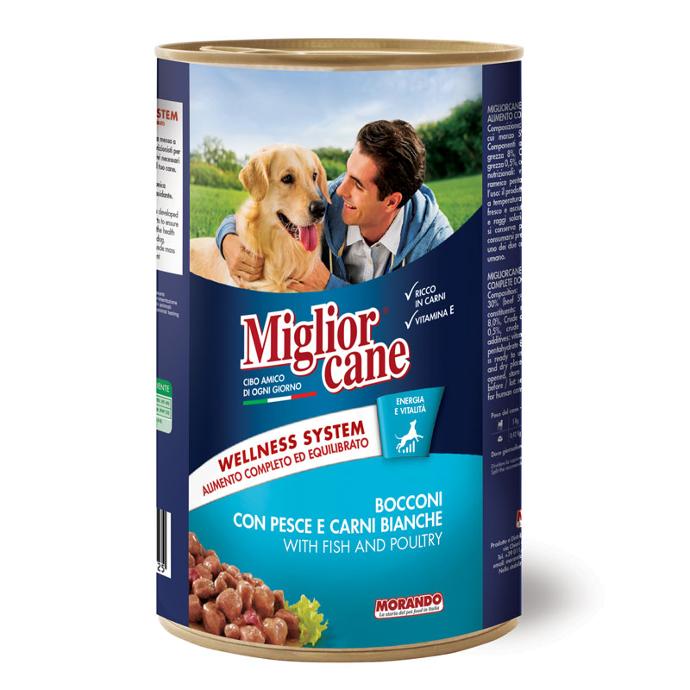 Miglior Cane Chunks With Fish & Poultry 1250g