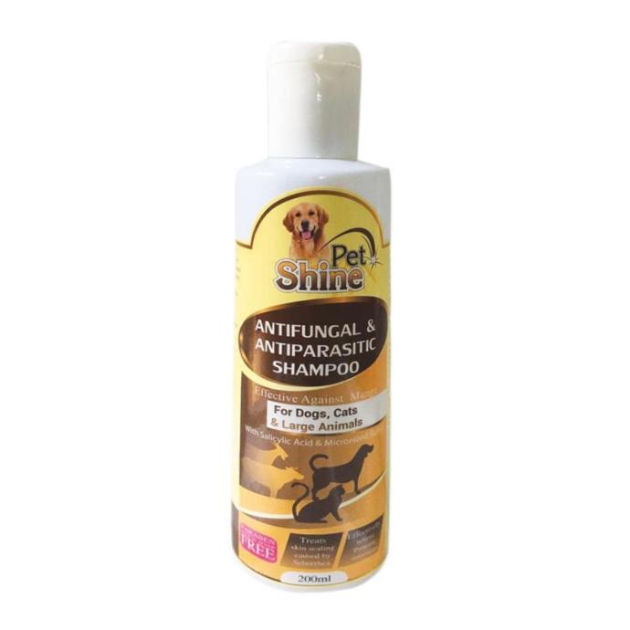 Pet Shine Antifungal & Antiparasitic Shampoo 200ml