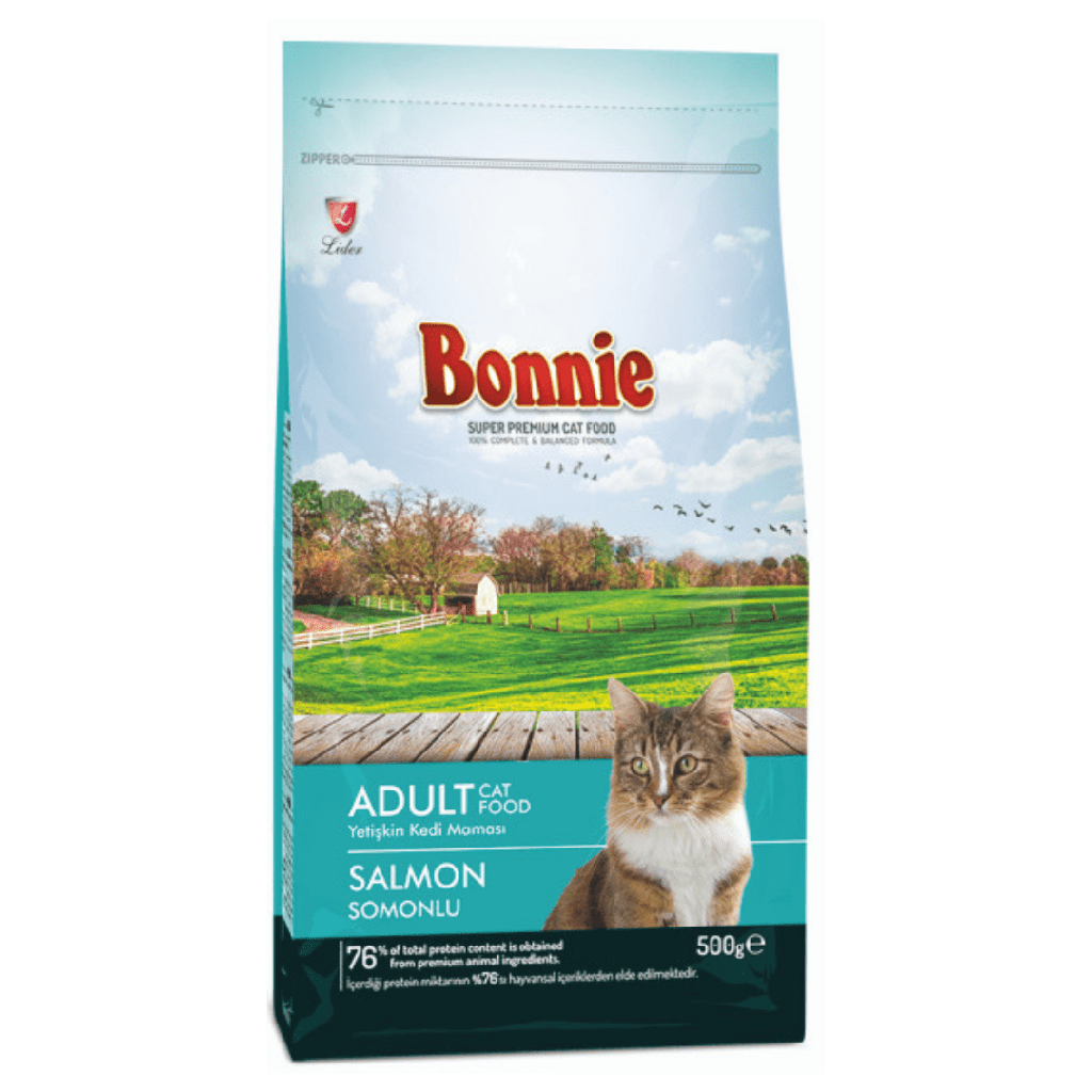 Bonnie Cat Adult Salmon 500g