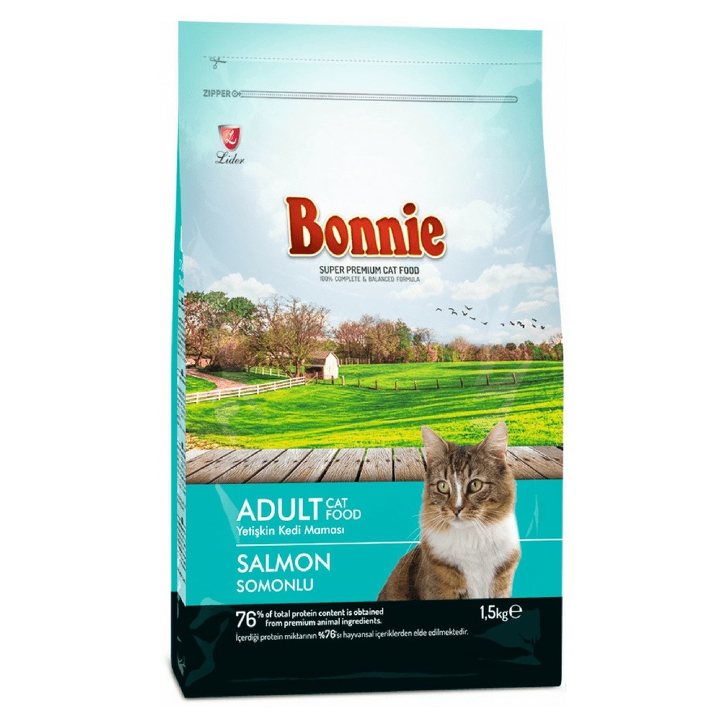 Bonnie Cat Adult Salmon 1.5Kg