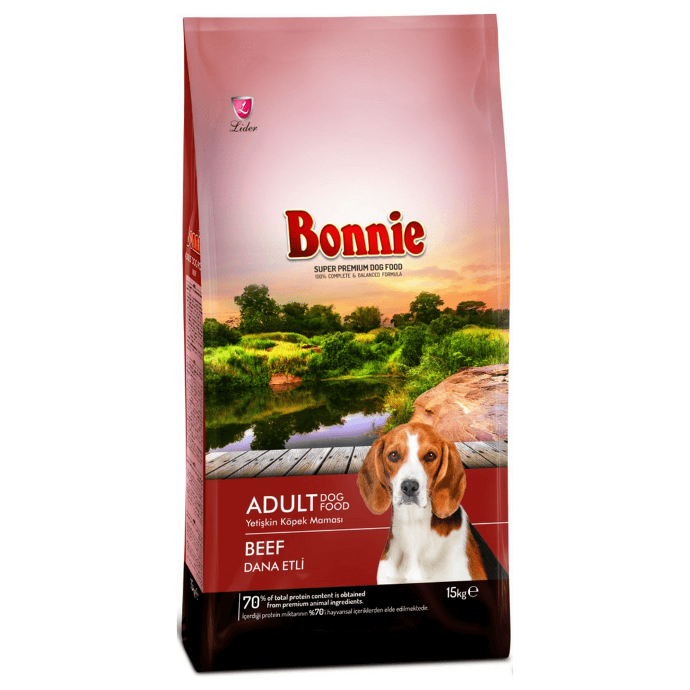 Bonnie Adult Beef 15Kg