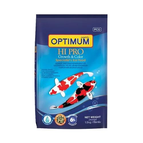 Optimum Hi Pro Growth & Color Koi Food Small Pellet 1.5Kg