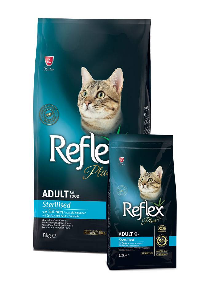 Reflex Cat Adult Sterilized Salmon 8Kg