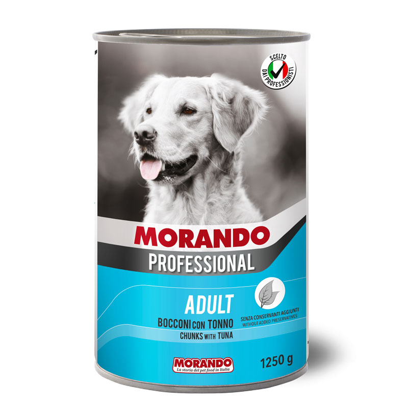 Morando Professional Dog Adult Chunk With Tuna 1250g