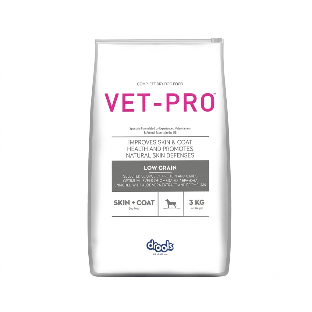 Drools Vet Pro Dog Skin + Coat 1.2Kg
