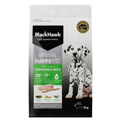 [PC00207] Blackhawk Puppy Chicken & Rice 03kg