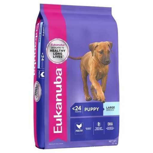 [PC00726] Eukanuba puppy large breed 15 Kg