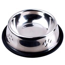 Feeding bowl SS - Silver 18cm (MRW)-S