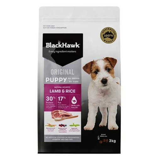[PC00211] Blackhawk Puppy lamb & rice 20kg