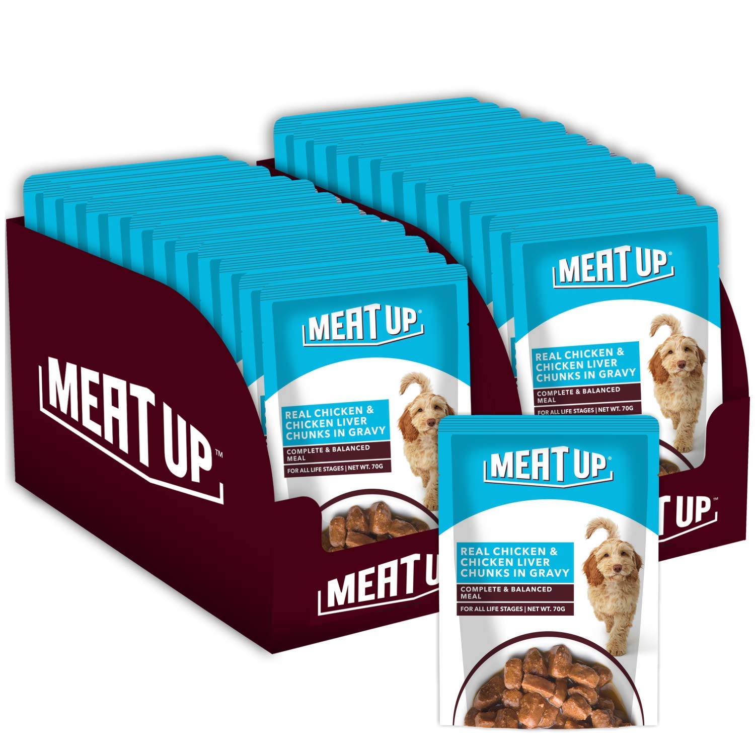 Meat up dog food hotsell