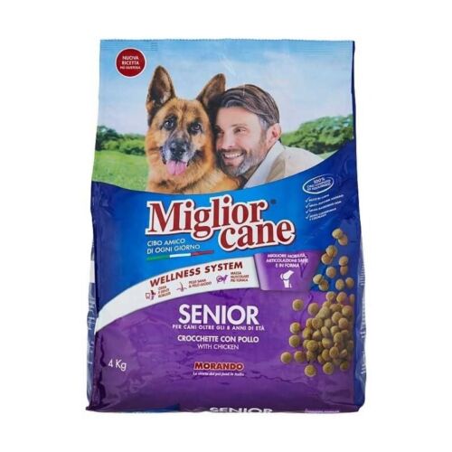 [PC04142] Miglior Cane Senior Kibbles With Chicken 4Kg