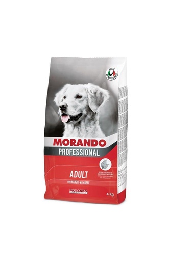 [PC02392] Morando Professional Dog Adult Kibble With Beef 4Kg