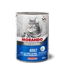 Morando Professional Cat Adult Pate With White Fish & Shrimp 400g