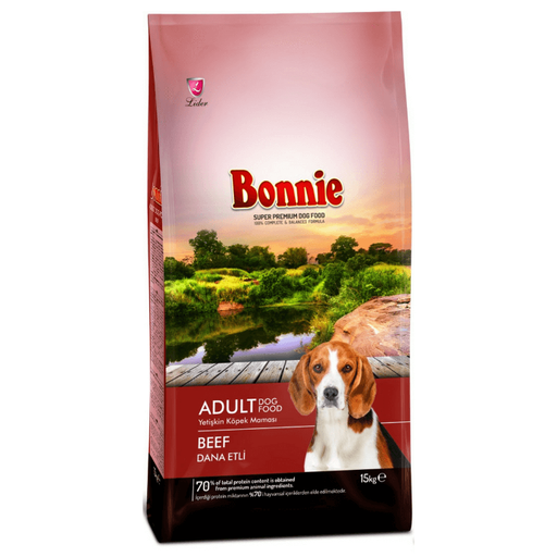 [PC02596] Bonnie Adult Beef 15Kg