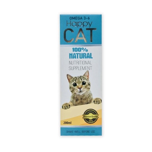 [PC02666] Happy Cat Omega 3 & 6 - 200ml