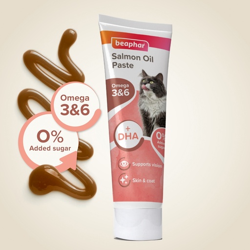 [PC03128] Beaphar Salmon Oil Paste For Cat 100g