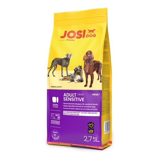 [PC03150] Josi Dog Adult Sensitive 2.7Kg