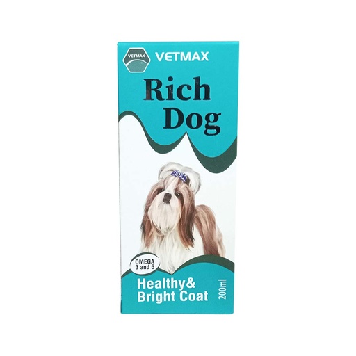 [PC03308] Vetmax Rich Dog Healthy & Bright Coat 200ml